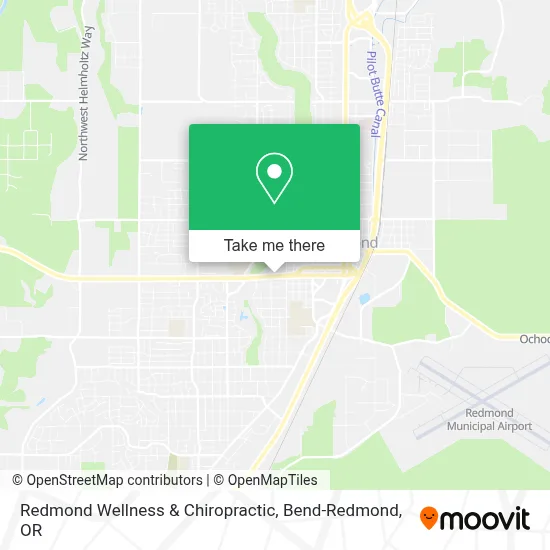 Redmond Wellness & Chiropractic map