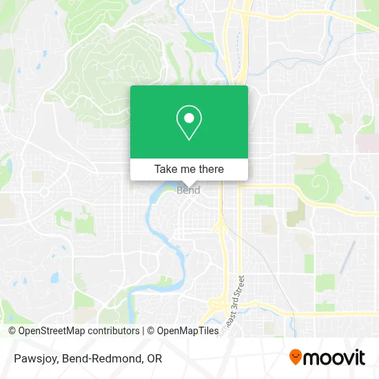Pawsjoy map