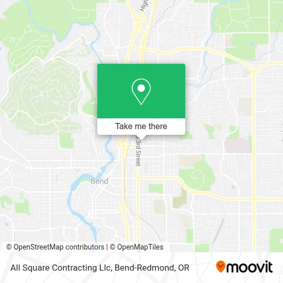 All Square Contracting Llc map