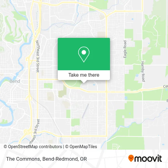The Commons map