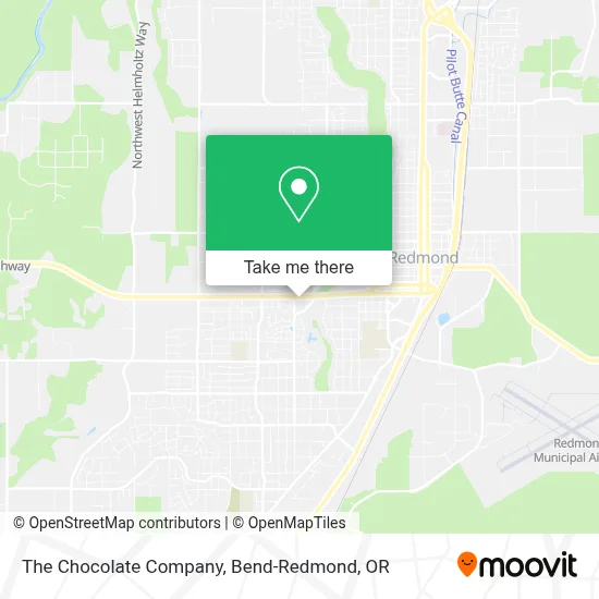 The Chocolate Company map