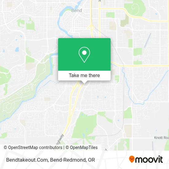 Bendtakeout.Com map