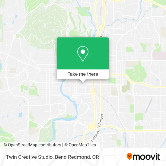 Twin Creative Studio map
