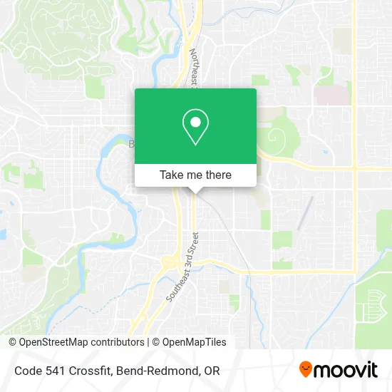 Code 541 Crossfit map