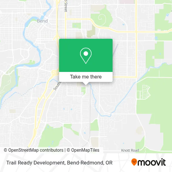 Trail Ready Development map