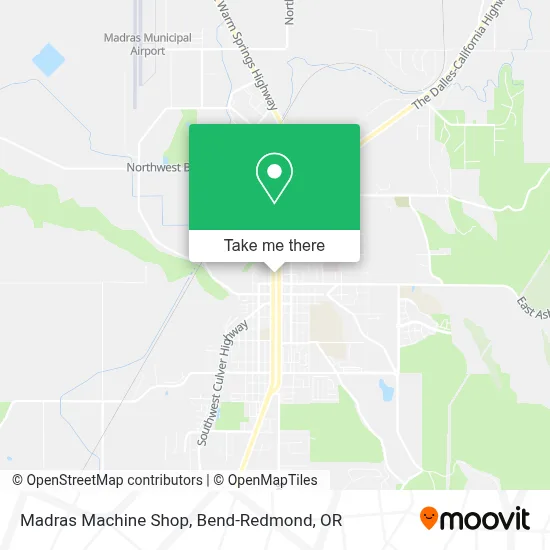 Madras Machine Shop map