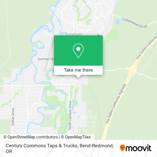 Century Commons Taps & Trucks map