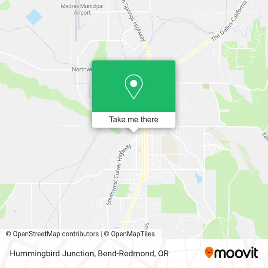 Hummingbird Junction map