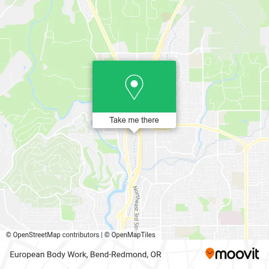European Body Work map