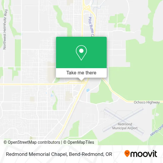 Redmond Memorial Chapel map