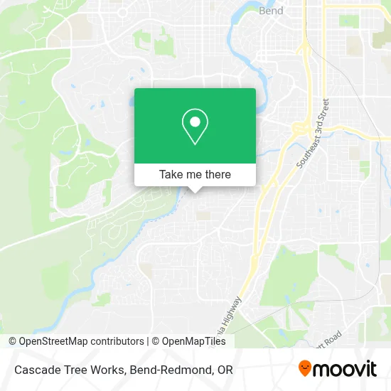 Cascade Tree Works map