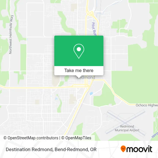 Destination Redmond map