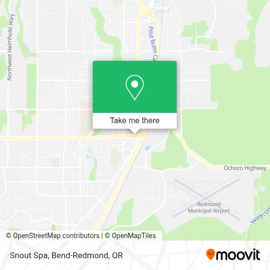 Snout Spa map