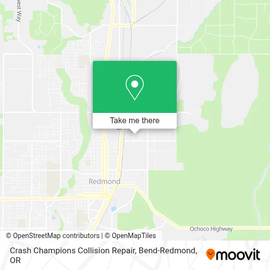 Crash Champions Collision Repair map