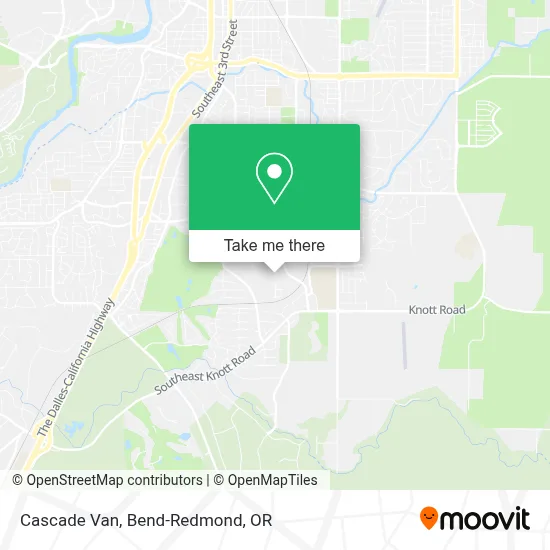Cascade Van map