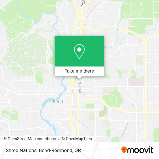 Shred Nations map