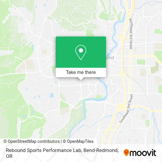 Rebound Sports Performance Lab map