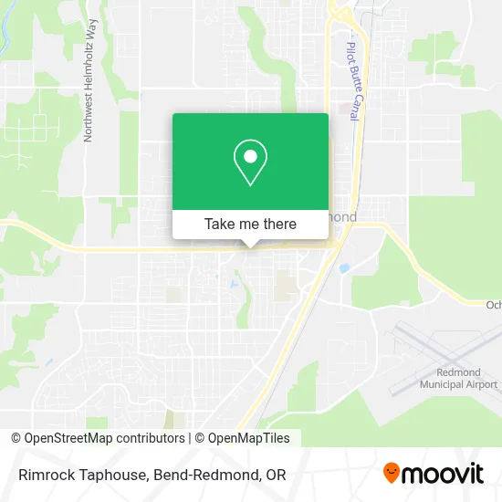 Rimrock Taphouse map