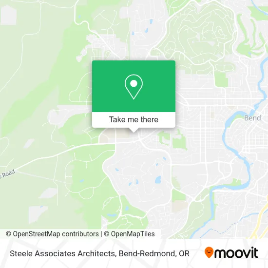 Steele Associates Architects map