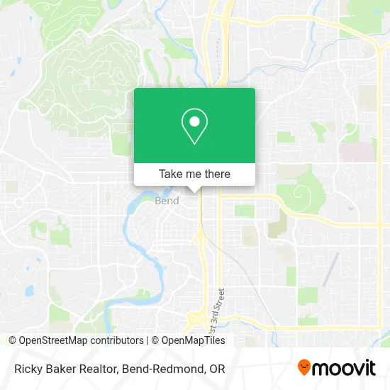 Ricky Baker Realtor map