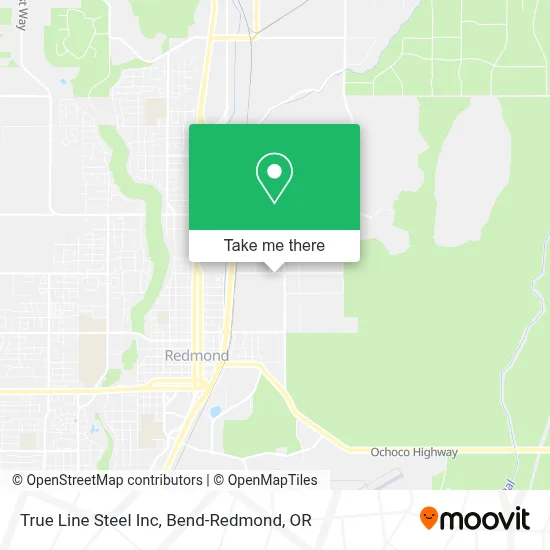 True Line Steel Inc map