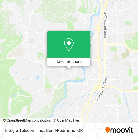Integra Telecom, Inc. map