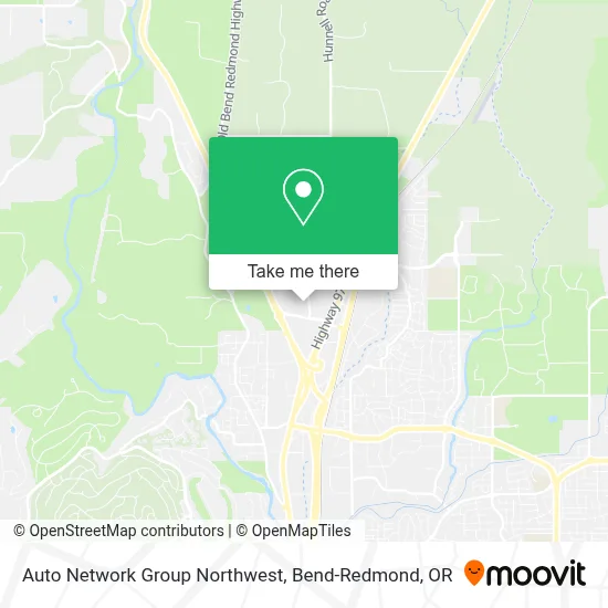 Auto Network Group Northwest map