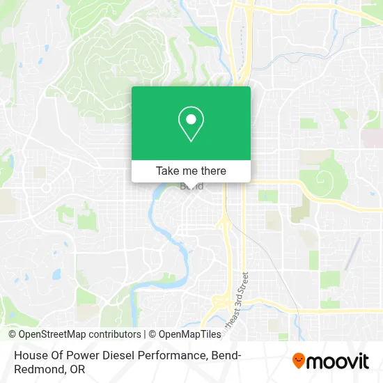 House Of Power Diesel Performance map