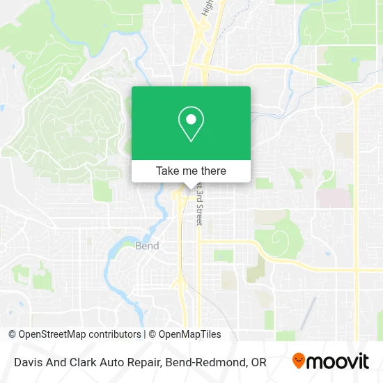 Davis And Clark Auto Repair map