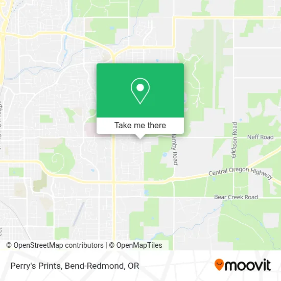 Perry's Prints map