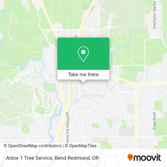 Arbor 1 Tree Service map