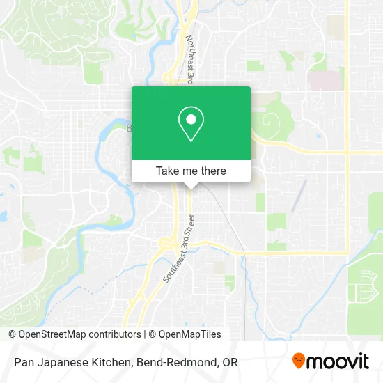 Pan Japanese Kitchen map