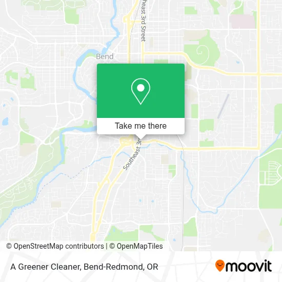A Greener Cleaner map