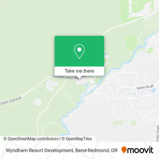 Wyndham Resort Development map