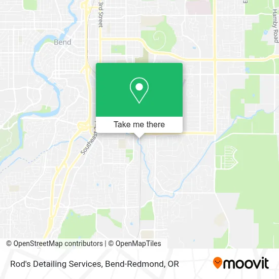 Rod's Detailing Services map