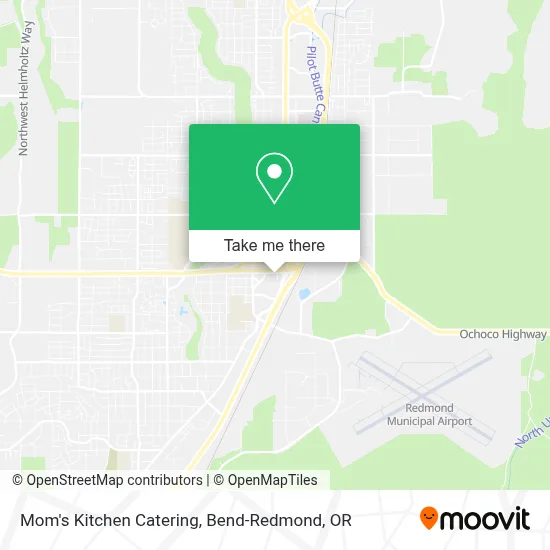 Mom's Kitchen Catering map