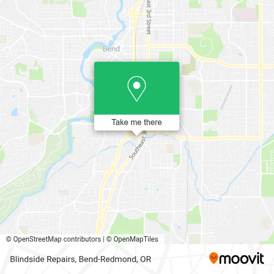 Blindside Repairs map