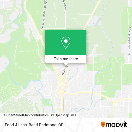 Food 4 Less map