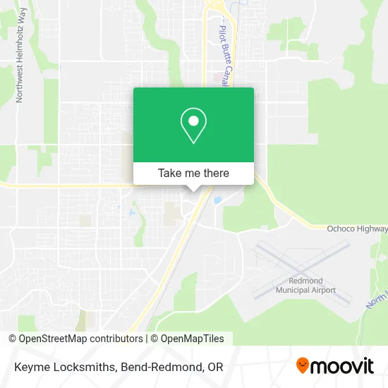 Keyme Locksmiths map