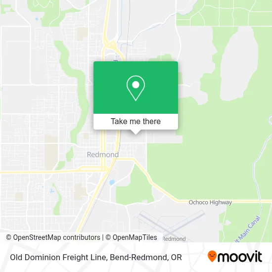 Old Dominion Freight Line map