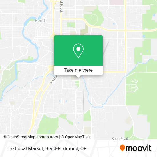 The Local Market map