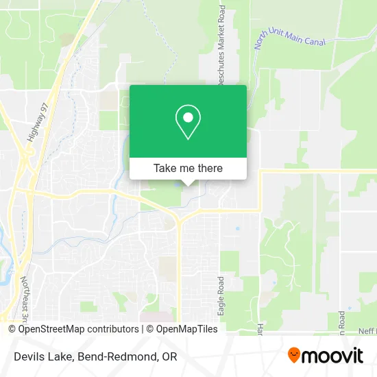 Devils Lake map