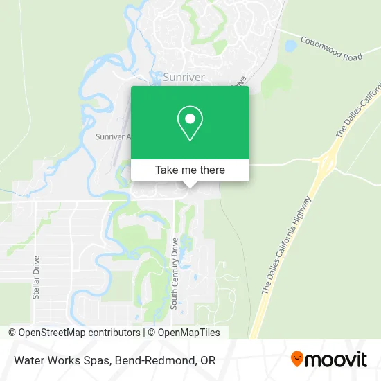 Water Works Spas map