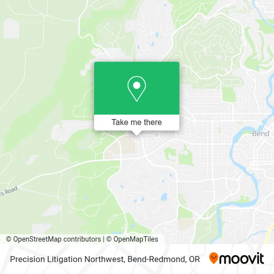 Precision Litigation Northwest map