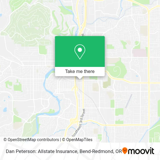 Dan Peterson: Allstate Insurance map