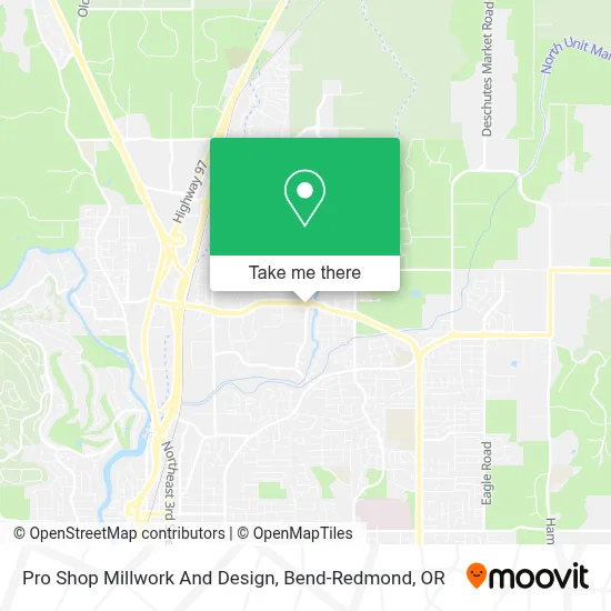 Pro Shop Millwork And Design map