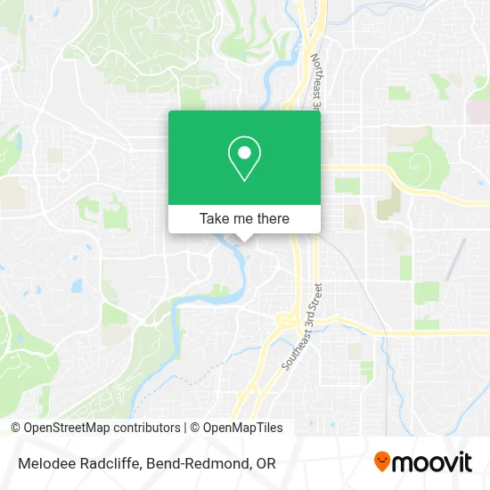 Melodee Radcliffe map