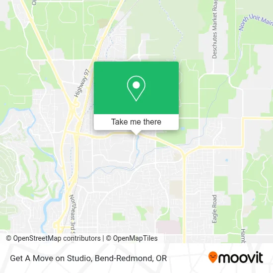 Get A Move on Studio map