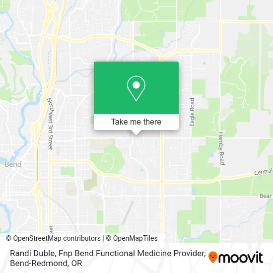Randi Duble, Fnp Bend Functional Medicine Provider map