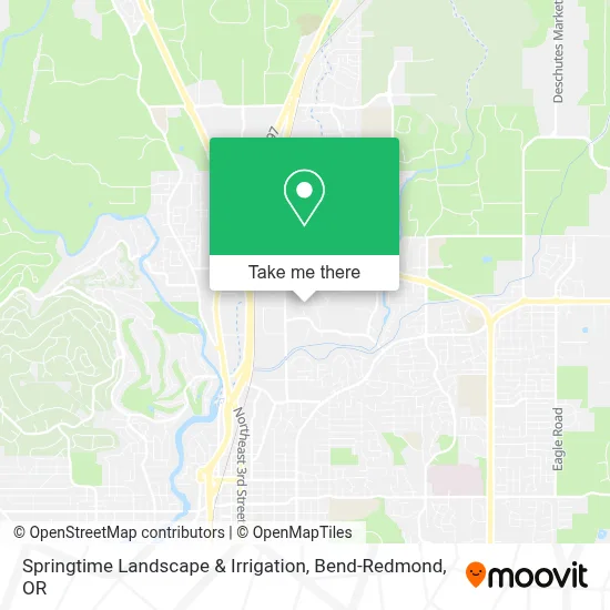Springtime Landscape & Irrigation map